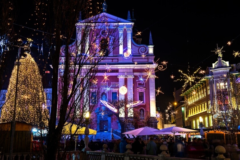 COP Travel Advent v Ljubljani vánoční atmosféra