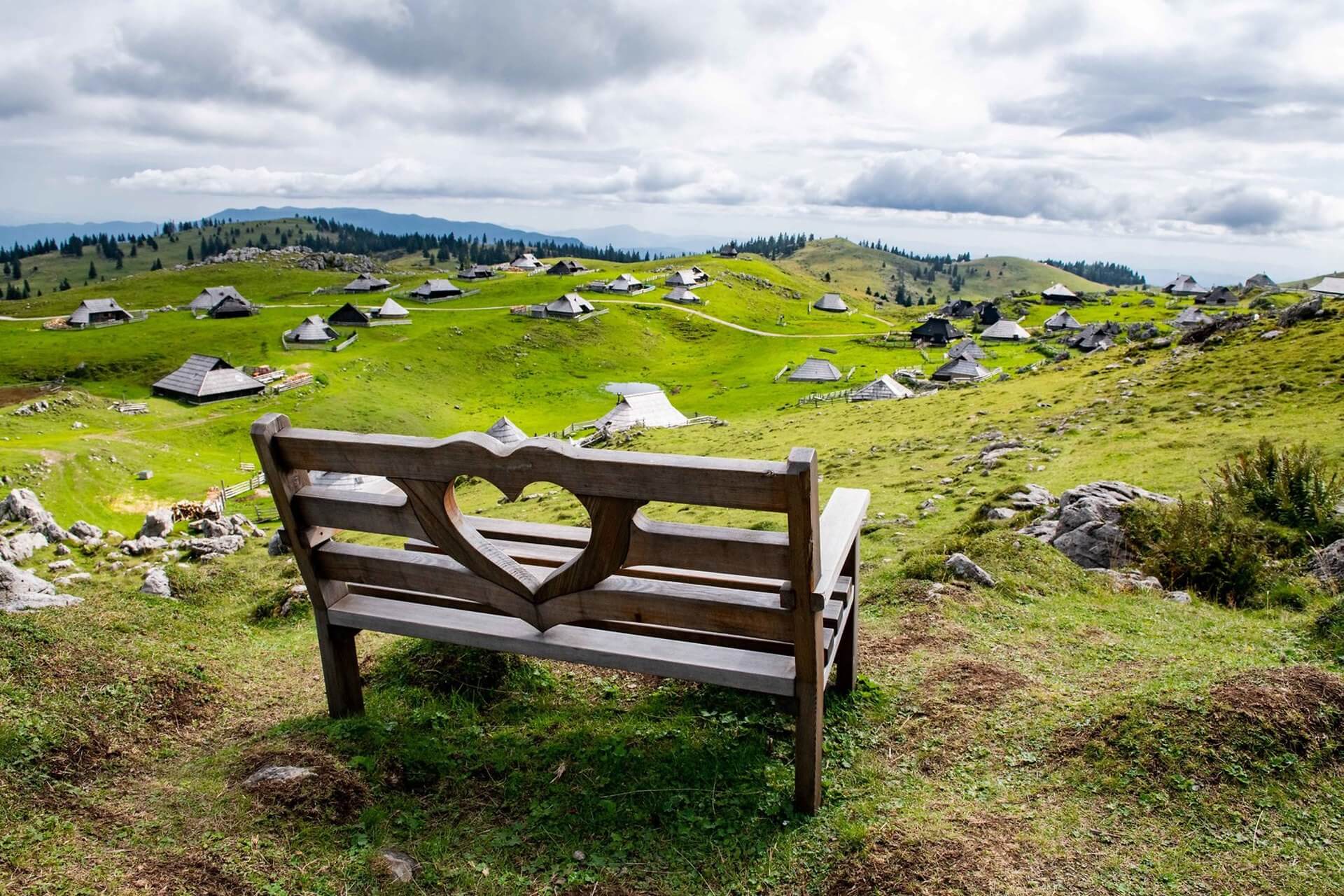 COP Travel Slovinsko kempy Velika planina