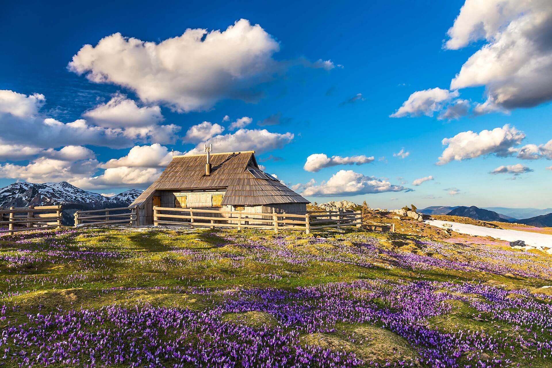COP Travel Slovinsko hotely Velika planina