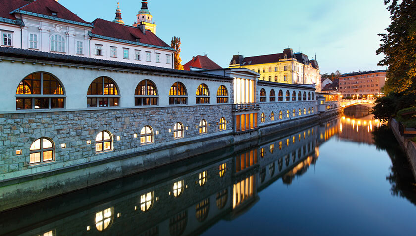 COP Travel Ljubjana – hlavní město Slovinska