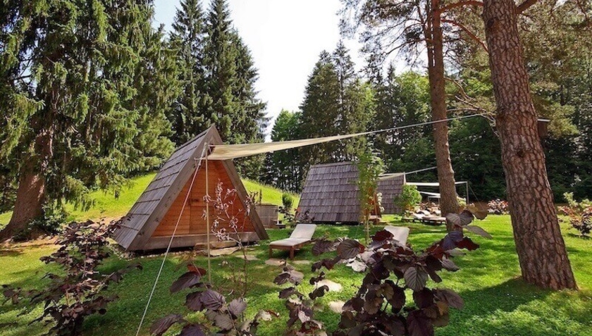 COP Travel Slovinsko Camping Bled glamping