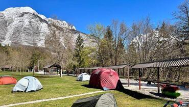 Camp Vodenca, Bovec, Slovinsko